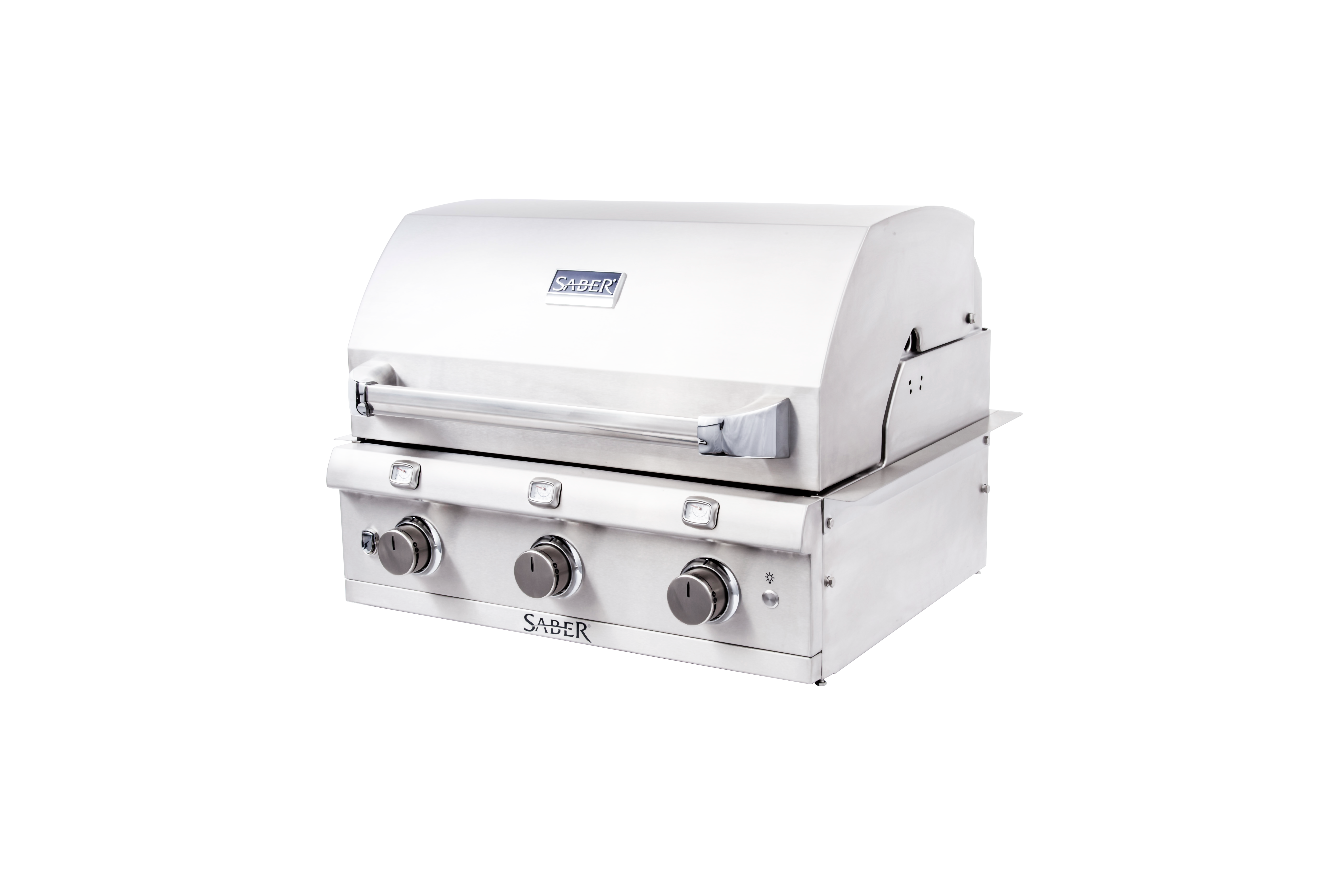 SABER® Premium 3-Burner Built-In Gas Grill