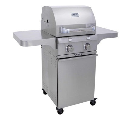 SABER® Stainless Steel 2-Burner Gas Grill