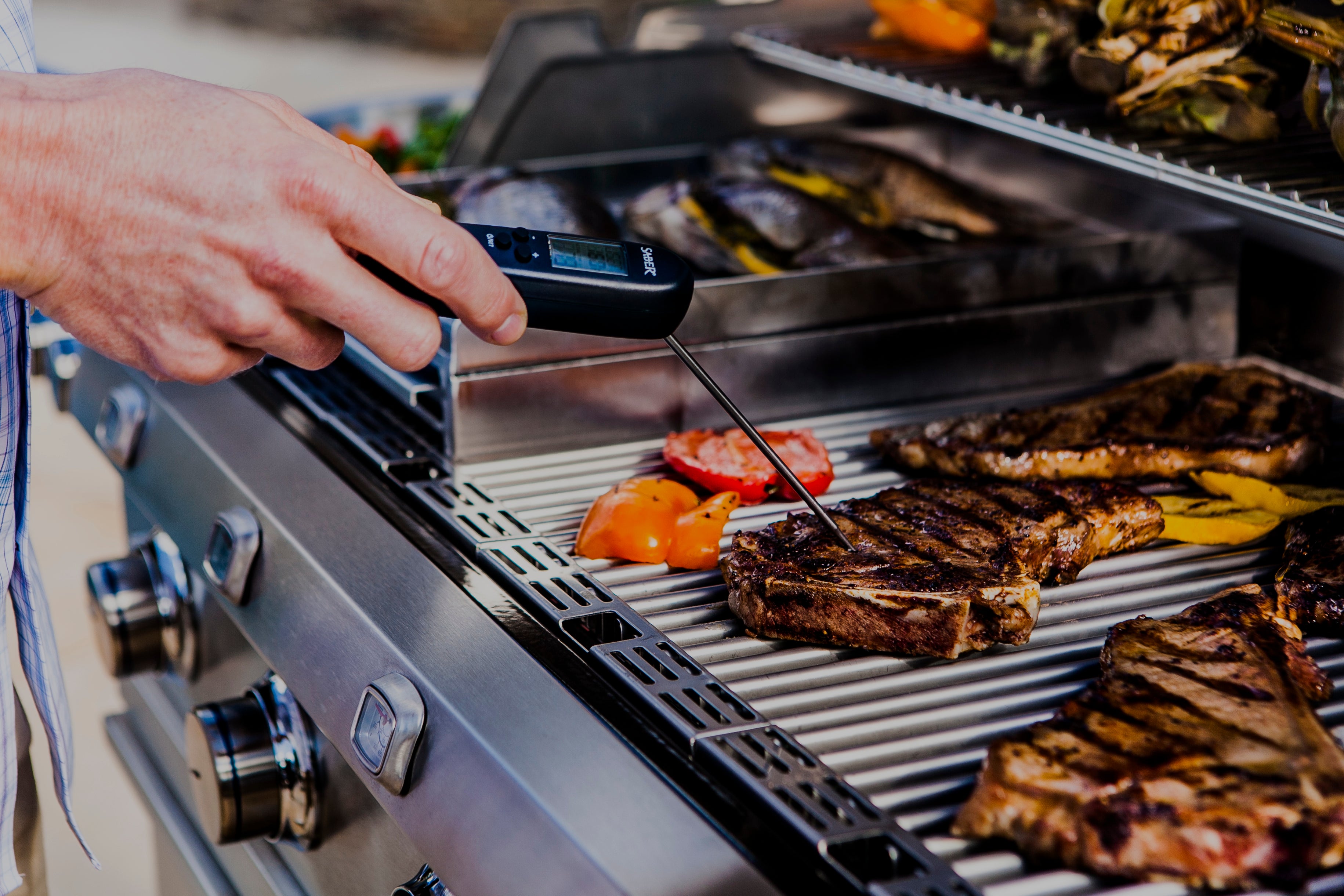 SABER® EZ Temp™ Digital Meat Thermometer