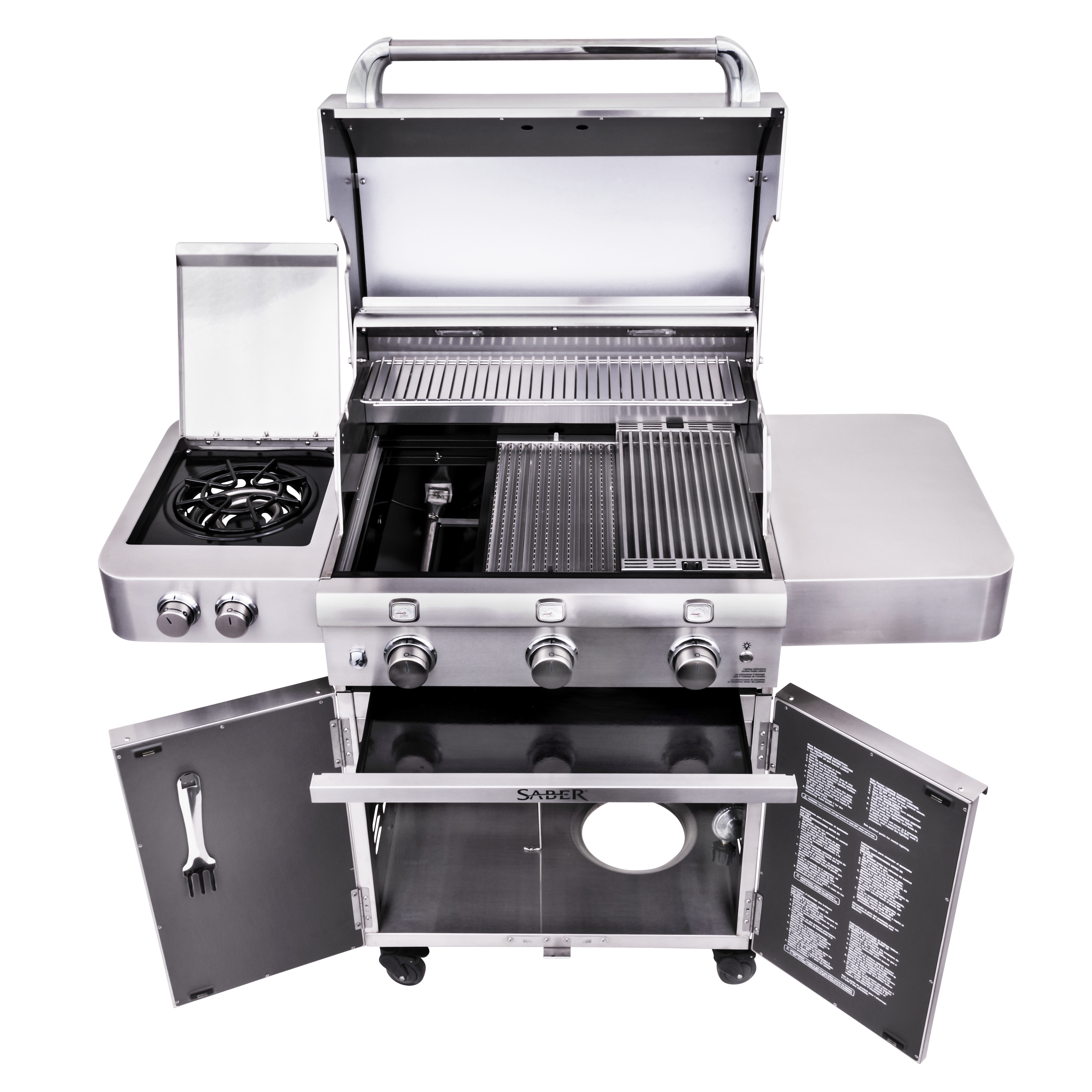 SABER® Premium 3-Burner Gas Grill