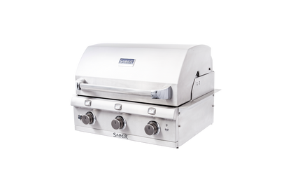 SABER® Stainless 3-Burner Built-In Grill