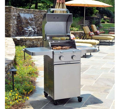 SABER® Stainless Steel 2-Burner Gas Grill