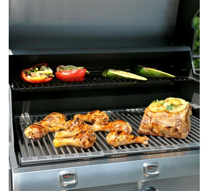 SABER® Cast Stainless 3-Burner Gas Grill