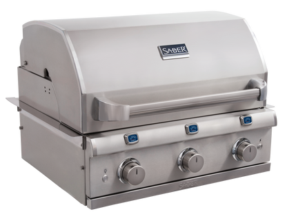 SABER® Elite Series 3-Burner Built-In Gas Grill