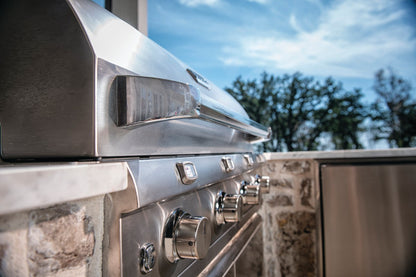 SABER® Premium 4-Burner Built-In Gas Grill