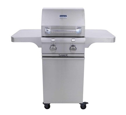 SABER® Stainless Steel 2-Burner Gas Grill