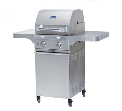 SABER® Stainless Steel 2-Burner Gas Grill
