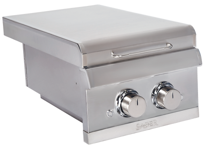 SABER® Elite Dual-Control Built-In Side Burner