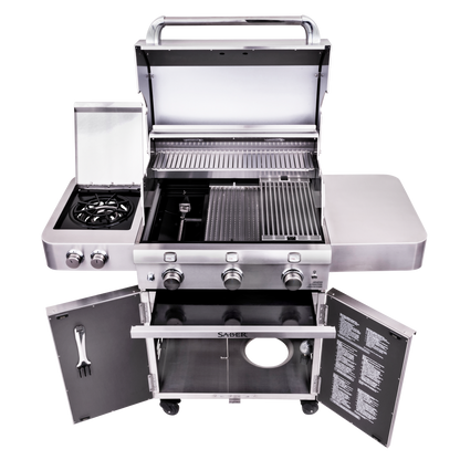 SABER® Premium 3-Burner Gas Grill